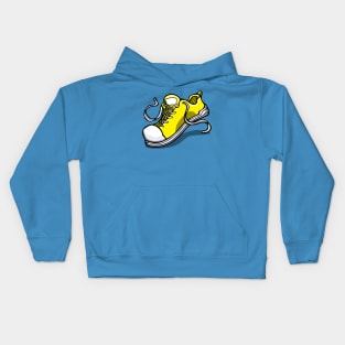 Yellow Shoe *CMY Collection* Kids Hoodie